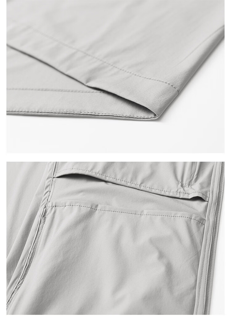 Hodo Men's Summer Ice Silk Sunscreen Jacket Breathable Thin Stand Collar Quick-Dry Outerwear 21