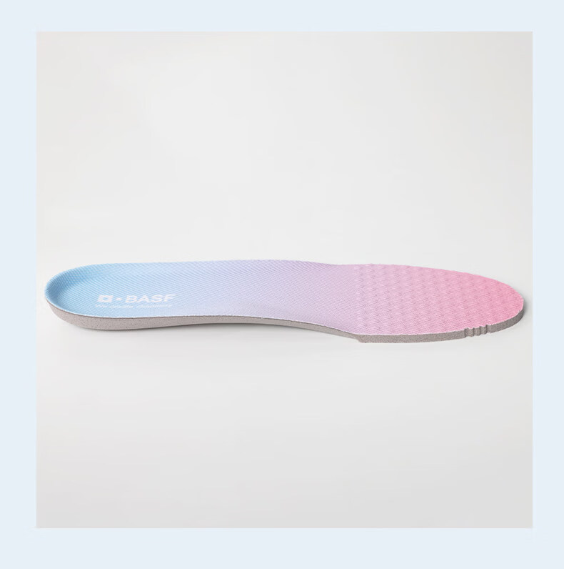 BASF Unisex Gradient Color Shock Absorption Running Insoles Antibacterial Deodorant Sweat-Absorbing Breathable Lightweight Insoles Size 35 14