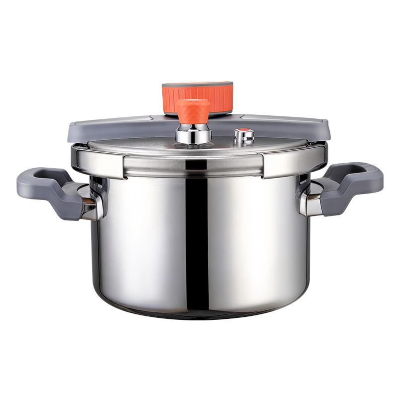 Amos Pure Titanium Pressure Cooker 4.5L Multi-Functional Single-Handed Lid Gas Stove Compatible DS20