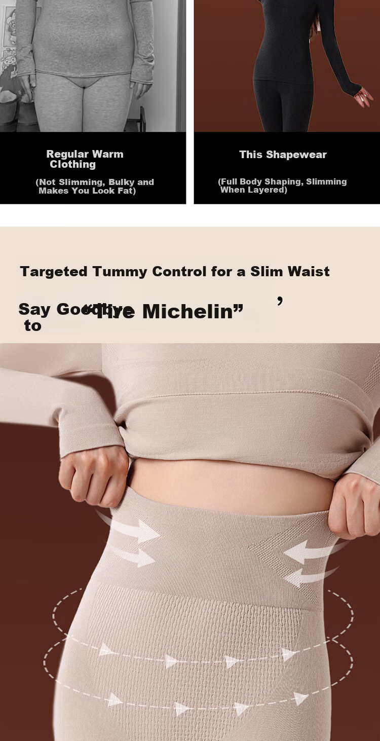 GUJIN Women's Cashmere Thermal Fleece-Lined High-Waist Seamless Shaping Butt-Lifting Slimming Thermal Leggings for Autumn and Winter 5