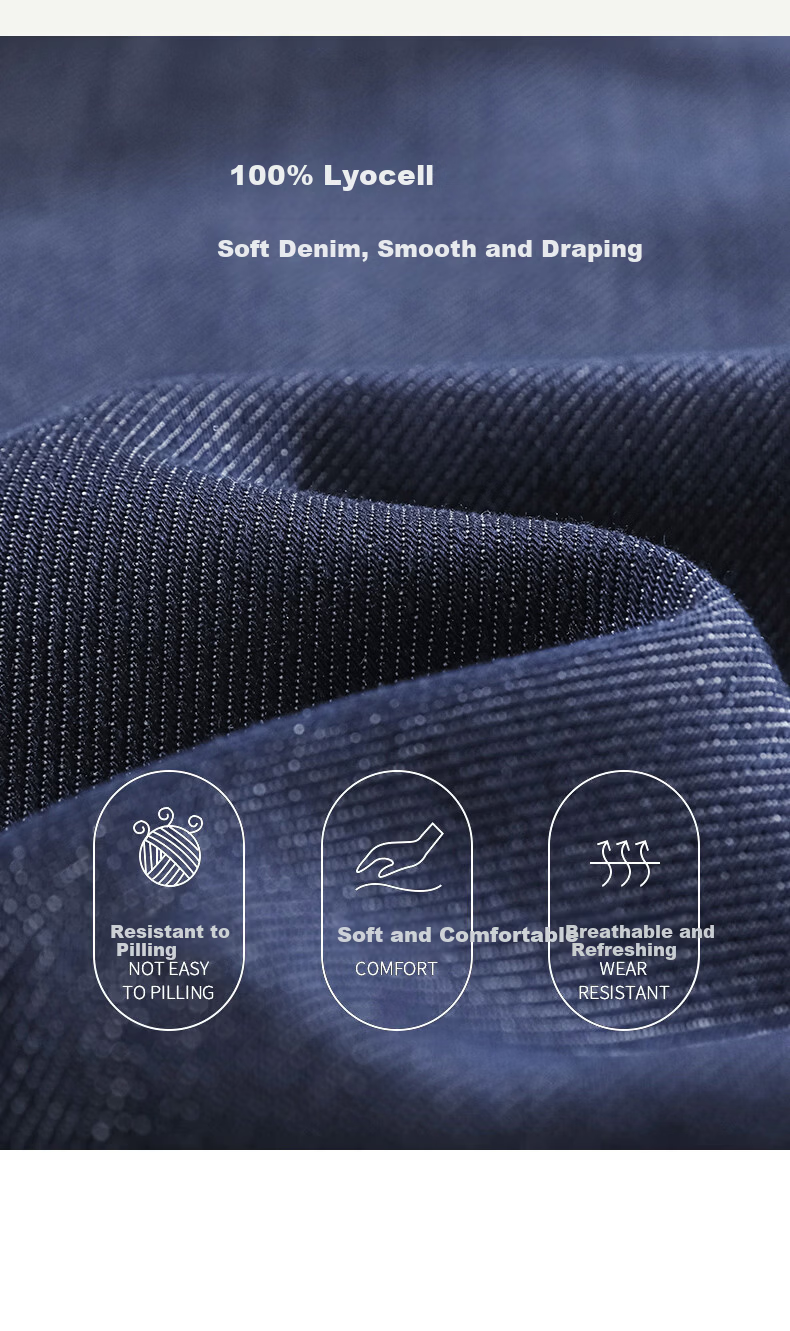 Boruilai Lyocell Narrow Fit Women's Jeans 2026 New High-End Spring Straight Leg Casual Trendy 6