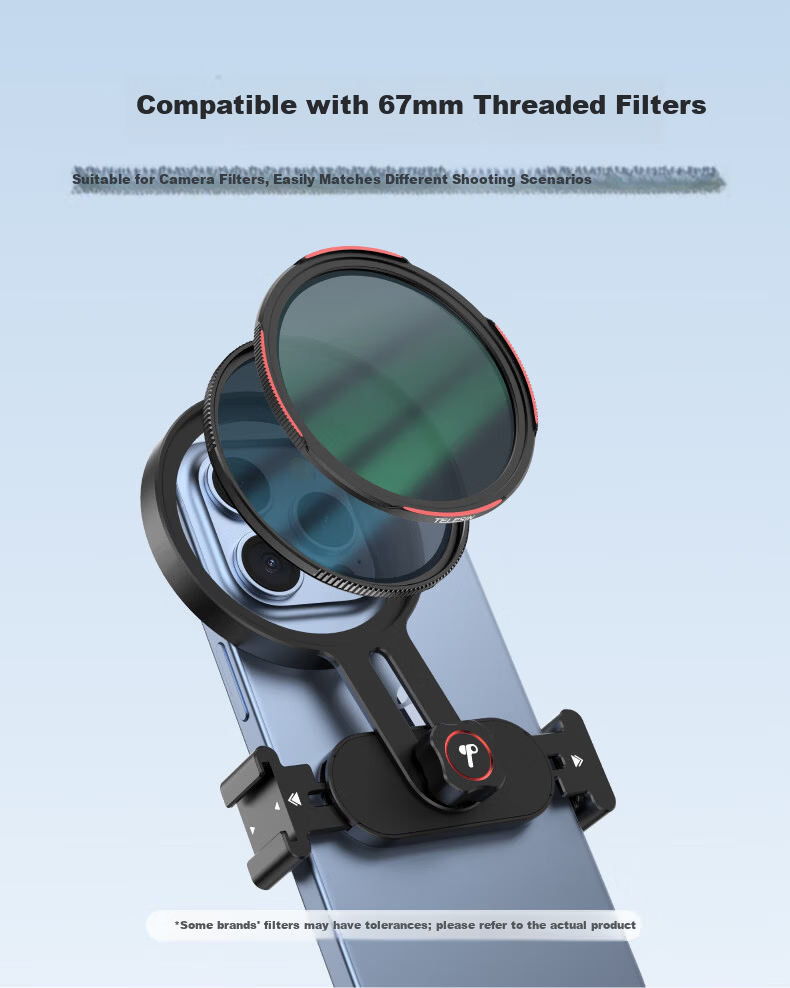 (Taixun) Mobile Phone Fill Light Live Streaming Photography Clip-on Portable Fill Light Beauty Soft Ambient Light Travel VLOG Shooting Ring Light No Dead Angle Fill Light Tool 4