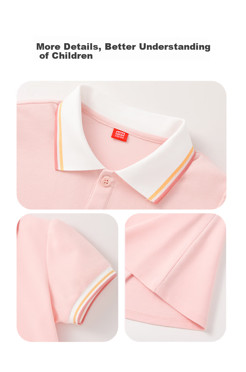Hello Kitty Girls Summer Dress 2025 New Children's Clothing College Style Polo Dress Trendy Summer Outfit 9
