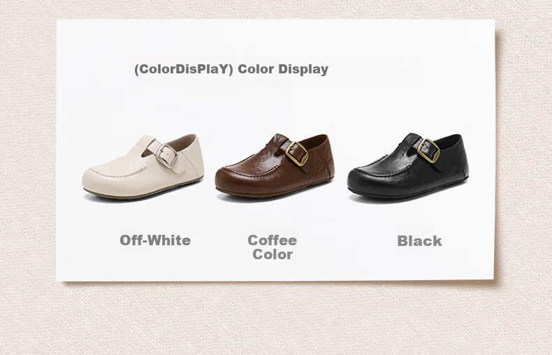 St&Sat Genuine Leather Loafers for Women, 2026 New Summer Style, Full-Coverage Retro Versatile Slip-On Soft-Soled Comfortable Commuter Birkenstock Shoes 1