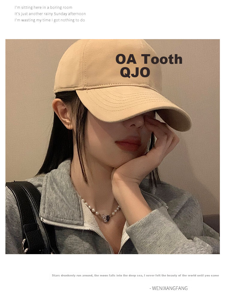 Ning'an Men's Baseball Cap Large Head Circumference Duckbill Hat New Wide Brim Enlarged Deepened Sunshade Sunscreen Hat for Women 10