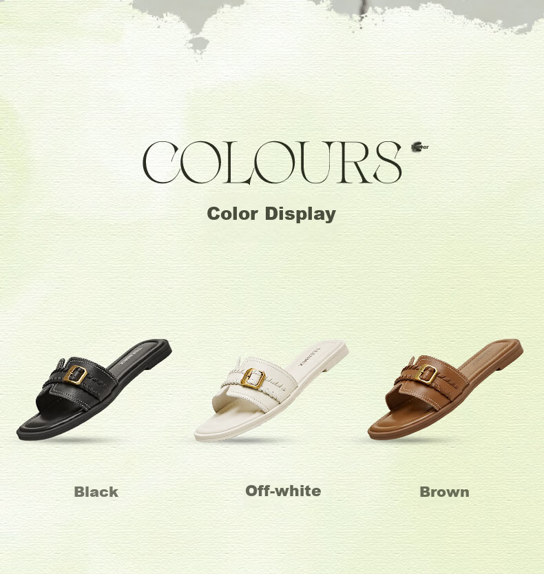 Tianmeiyi Woven Holiday Flip-Flops French Vacation Flat Sandals Women Outdoor Casual Summer New Style 2