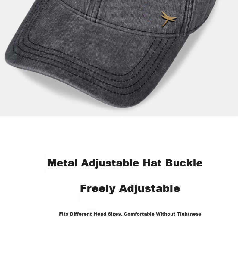 Red Dragonfly Men's Four-Season Sun Protection Baseball Cap Outdoor Casual Soft Top Duckbill Hat for Hiking and Fishing 9