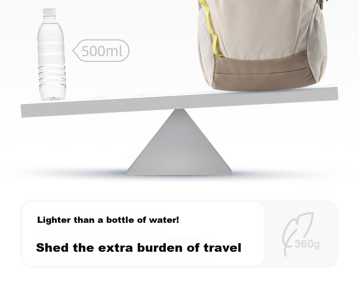 CAMEL Small Ice Cream Bag Lightweight Backpack Outdoor Sports Travel Shoulder Bag Lightweight Hiking Backpack 1070 9