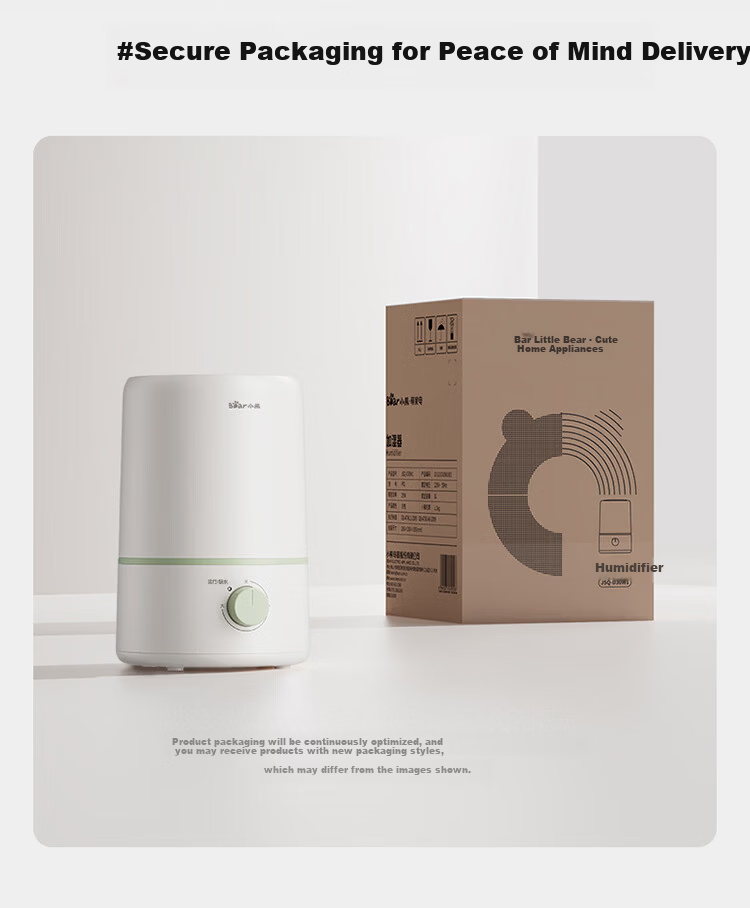 Bear Home Bedroom Humidifier Baby Quiet Antibacterial Air Humidifier Mini Desktop Air Conditioner Humidifier JSQ-D30W1 12