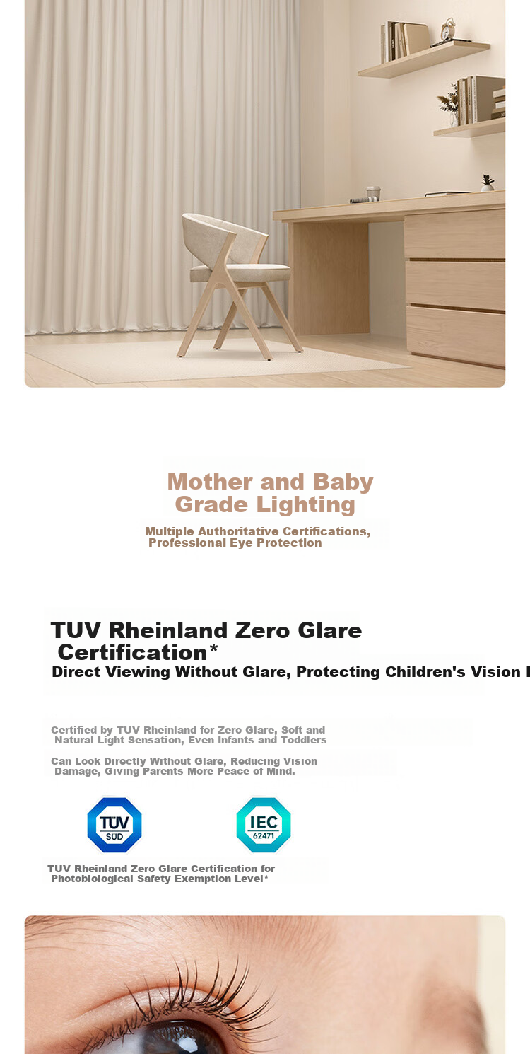 Mijia Xiaomi Ceiling Light Pro Ultra-thin D50 Seamless Eye-protection Full-spectrum Ceiling Light [Installation Included] 7