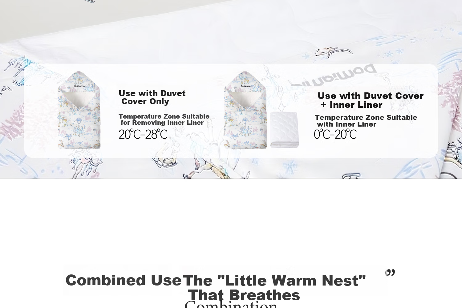 DOMIAMIA Baby Detachable Liner Swaddle Blanket Autumn Winter Newborn Universal Four Seasons Wrap 12