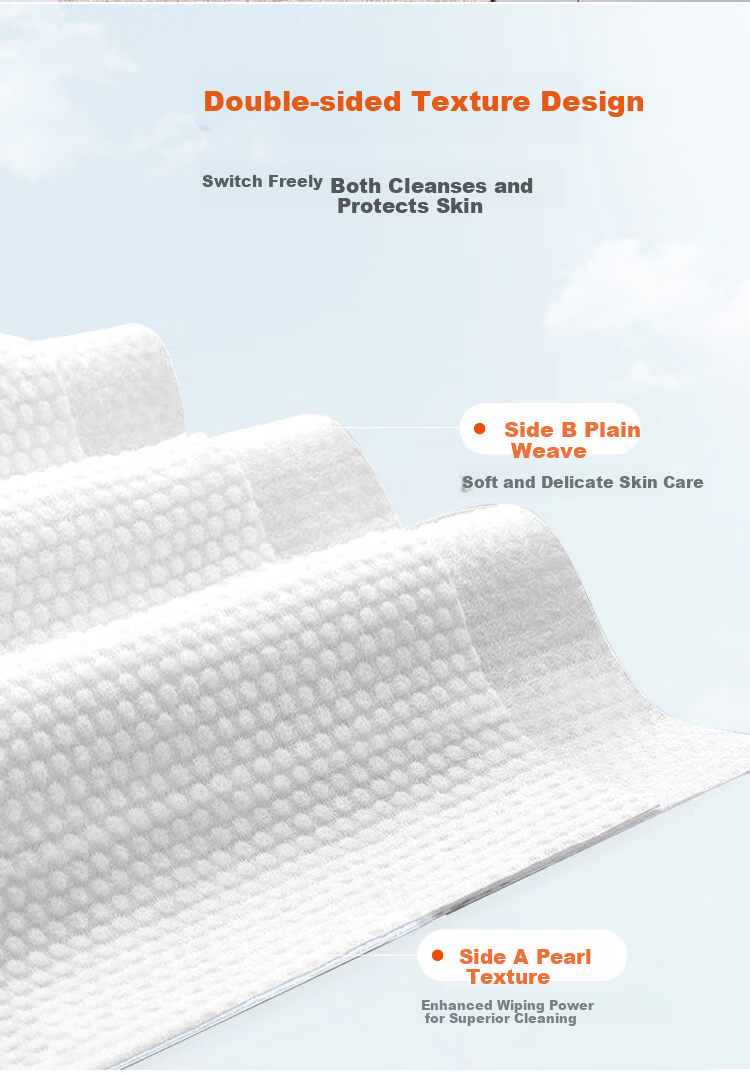 MUJI Disposable Facial Wipes 150 Sheets Thickened Dual-Use Dry and Wet Soft Cotton Face Towels Hanging Type 11