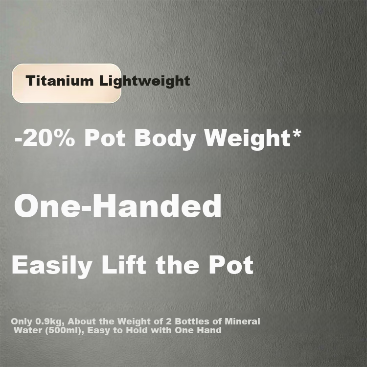 JD Jingzao Titanium Pure Titanium Flat Bottom Pan [Million Micro-Pores Non-Stick] Frying Pan Stir-Fry No Coating Gas and Induction Cooker 28cm 9