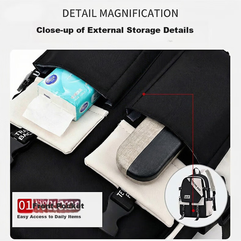 Warrior Backpack for Middle and High School Students, Large Capacity Lightweight Stylish College Student Laptop Backpack for Men and Women 15