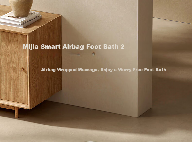 Mijia Xiaomi Automatic Constant Temperature Heating Airbag Massage Foot Bath Basin Intelligent Sterilization Foot Soak Tub for Calf Foot Bath Birthday Gift for Mom and Women 7
