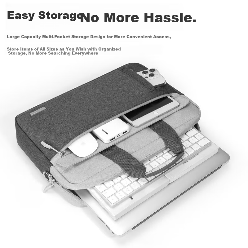 Taikesen 16-inch Laptop Bag Large Capacity Briefcase for Men and Women Compatible with Huawei Apple Lenovo Commuter Bag