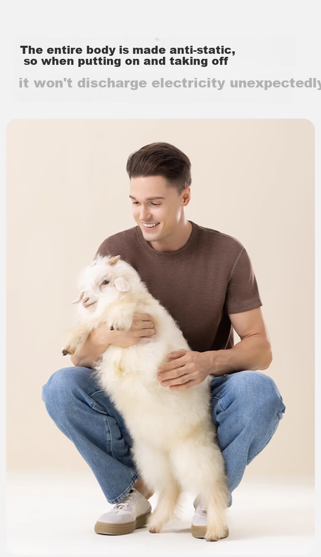 XUEXIMAN Men's Thermal Underwear Autumn Winter Wool Silk Tencel Short Sleeve T-Shirt Warm Base Layer Top 14