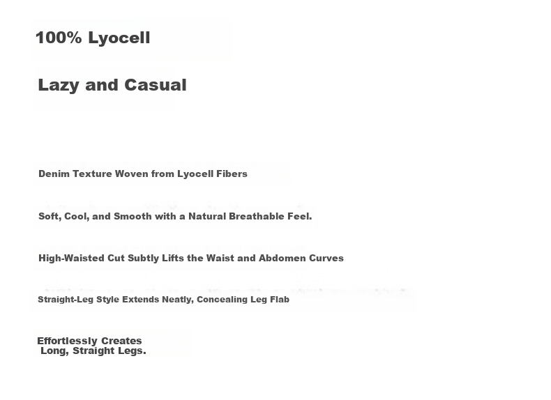 Boruilai Lyocell Narrow Fit Women's Jeans 2026 New High-End Spring Straight Leg Casual Trendy 2