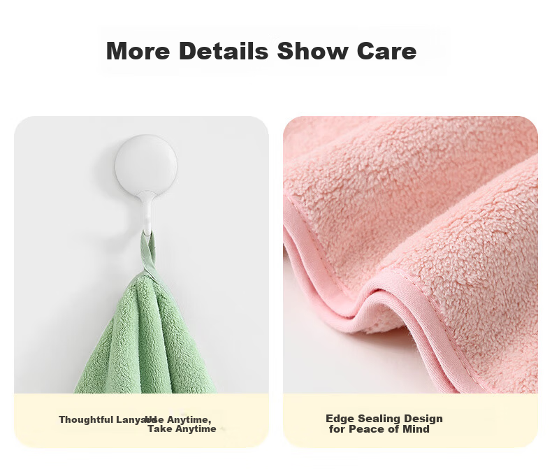 Sanli Class A Children's Face Towels 7A Antibacterial 4-Pack Hand Towels Hanging Absorbent Quick-Dry Sports Kids Towels 10