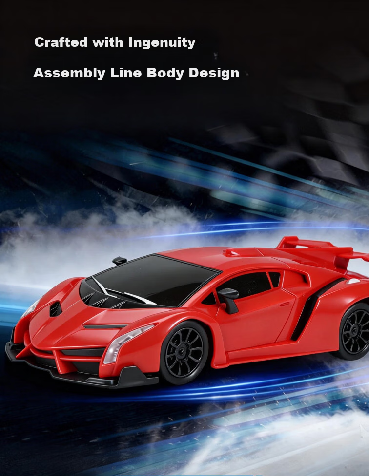 BIG TAYLOR Remote Control Racing Drift Lamborghini Toy Car for Boys Ages 3-6-12 Birthday Gift 5
