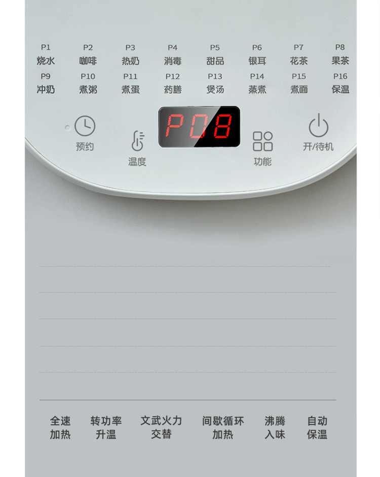Bear Decoction Pot, Chinese Herbal Medicine Pot, Automatic Electric Sand Pot for Decocting, 4L Large Capacity JYH-S40D1, Double Decoctio 3