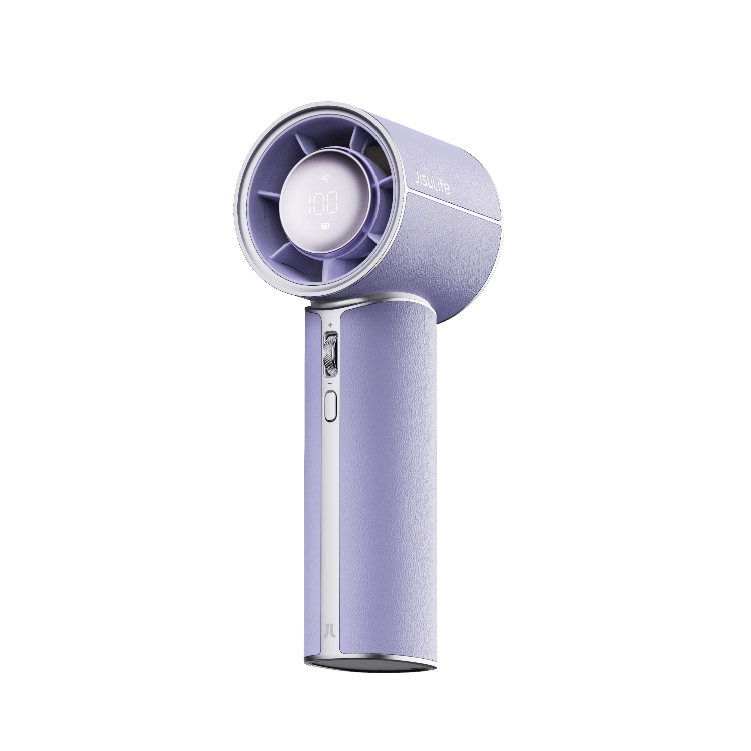 JISULIFE Pro1 Mini Handheld High-Speed Portable Leafless Turbo Rechargeable Fan Purple