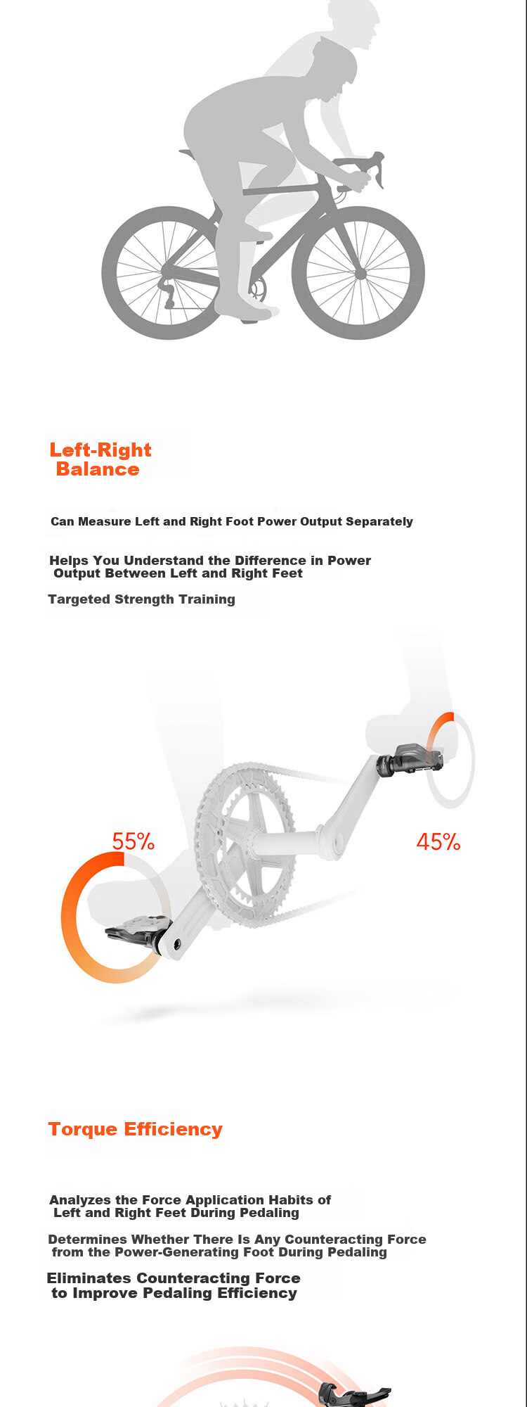 Magene P715 Bicycle Pedal Power Meter Mountain Road Bike High Precision Cycling Clipless Pedal Accessories 7