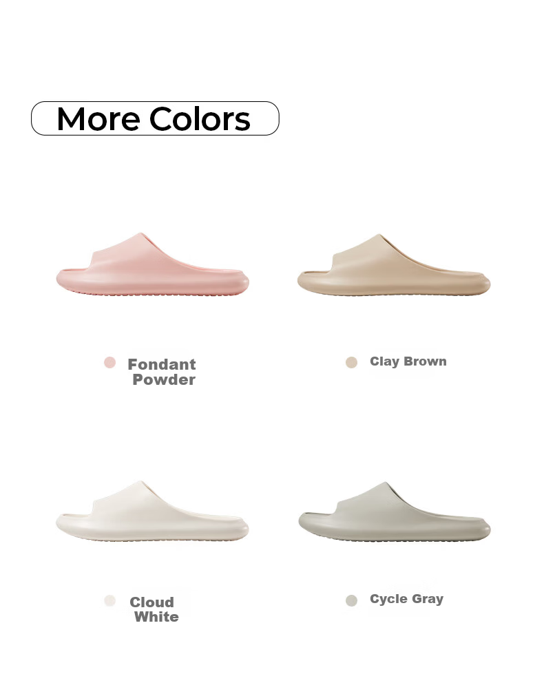 Puxi Youji Men's Casual Indoor Slippers Simple Bathroom EVA Non-Slip Slippers Women Clay Brown Size 40-41 15