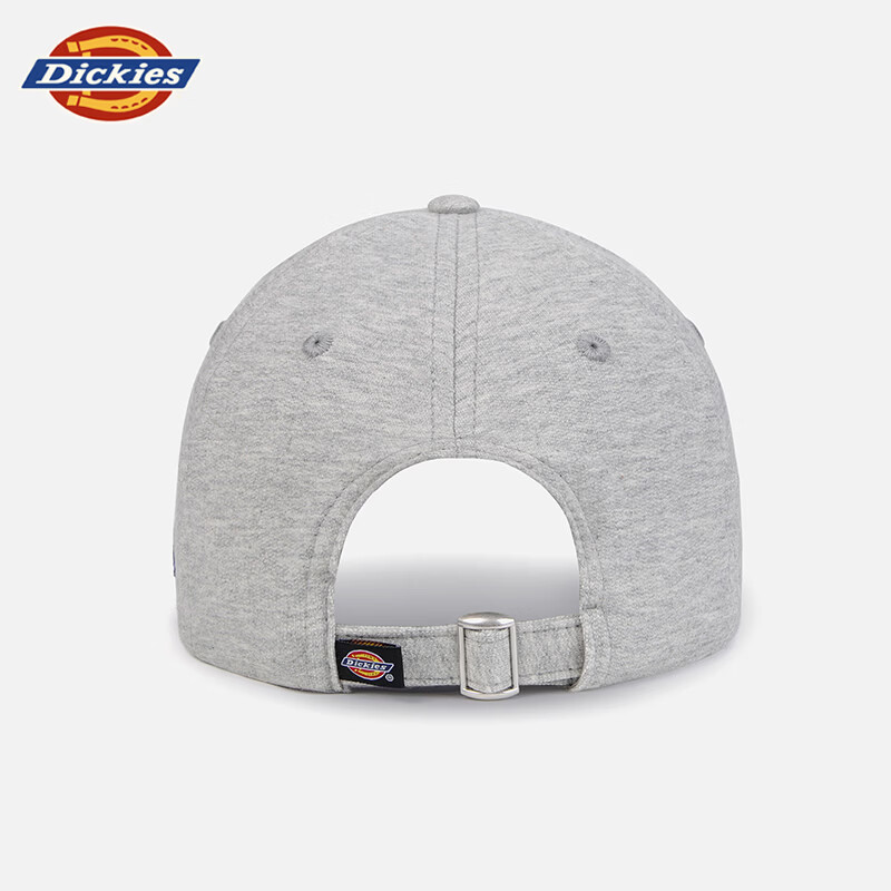 Dickies Pure Cotton Soft Top Baseball Cap Unisex Couple Style Slim Face Duckbill Hat American Sunshade Embroidered Gray