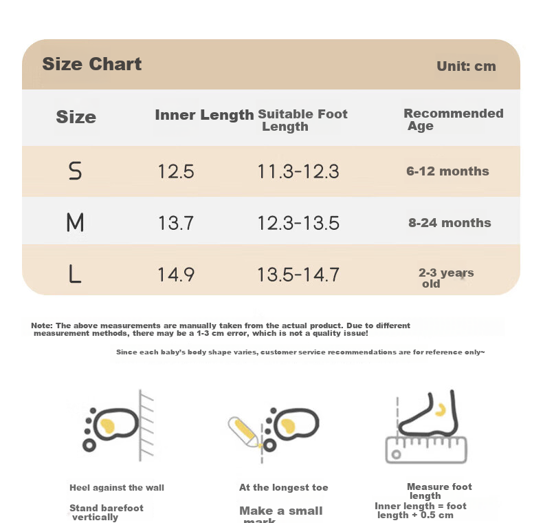 Aibao Baby Floor Socks Spring and Autumn Toddler Walking Shoes Non-Slip Cooling Socks Children's Socks Bear Pattern 2 Pairs Size M 2221 9