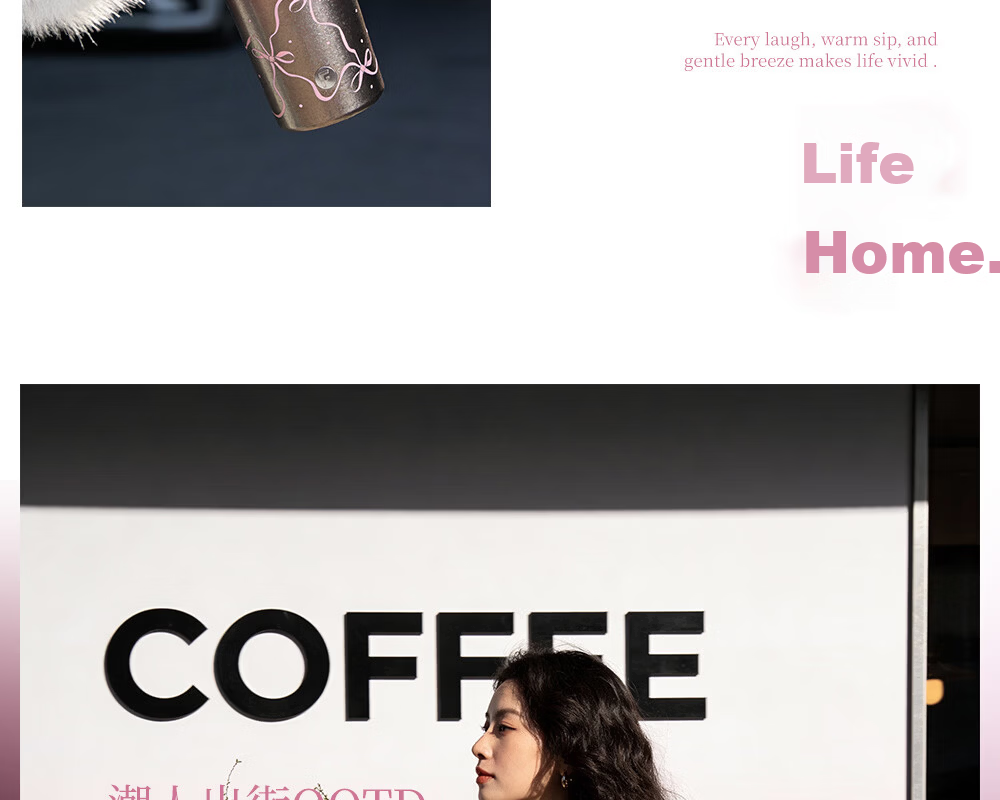 Fuguang Pure Titanium Insulated Water Bottle for Women High-Value Titanium Straw Portable Coffee Tea Cup Gift 4