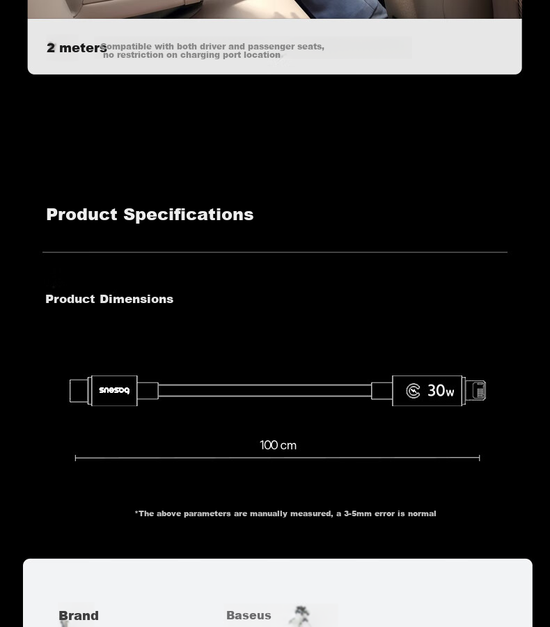 Baseus Apple Charging Cable PD30W/20W Smart Power-Off Data Cable for iPhone 14/13/12 Pro Max/11/XR/8P 1m White 18
