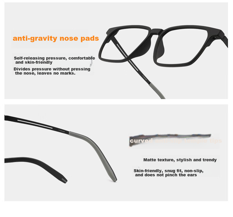 Gameking Blue Light Blocking Glasses Unisex Anti-Radiation Non-Prescription Frame for Phone Computer Gaming 019 Black 13