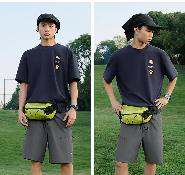 Semir Men's Short Sleeve T-Shirt Summer 2026 Pure Cotton Knit Light Sports Style Digital Print Top 109326100117 15