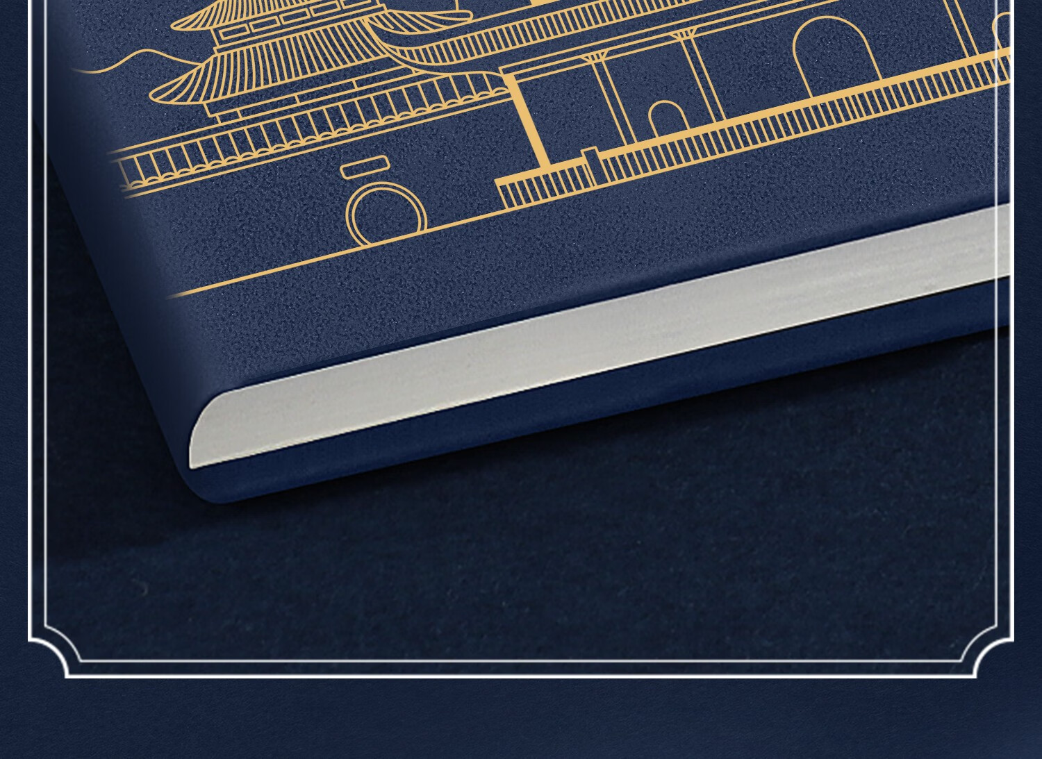 Mingyu Pocket Notebook A7 Small Notepad Portable Memo Pad High-Quality Chinese-Style Mini Journal for Accounting, Notes, Vocabulary, And Reminders Graduation Season Gift for Middle And High School Exams Navy Blue 4