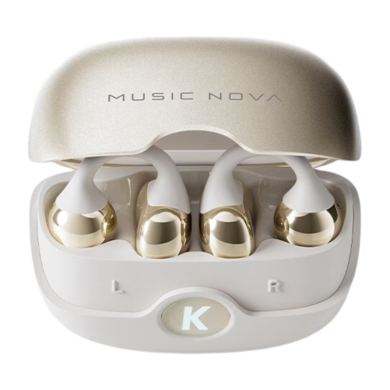 KUGOU 6.0 Bluetooth Earclip Wireless Earphones Open Bone Conduction Sports Running Music Gaming Long Battery Life Compatible with Huawei Apple Nova320