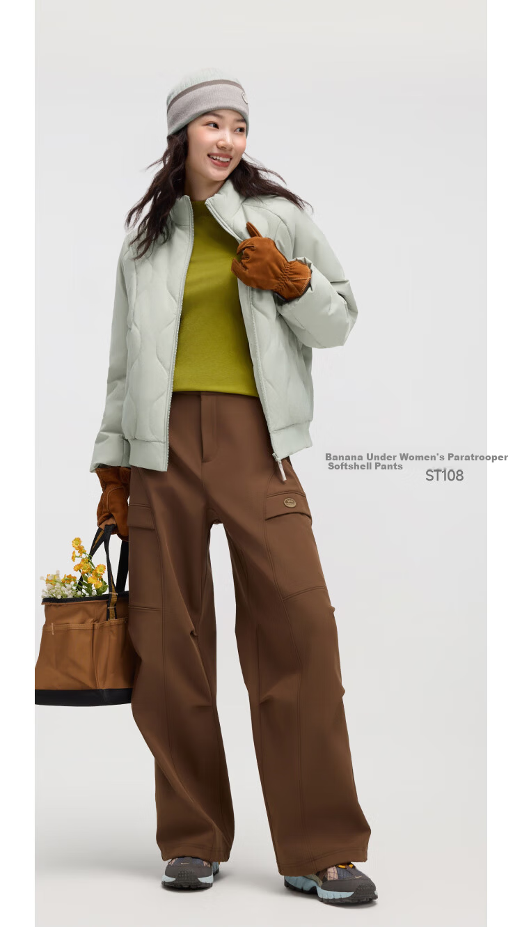 Beneunder Women's Fleece Jacket Warm Mid-Weight Machine Washable Outdoor Cotton Coat CL004 Down-Like 16
