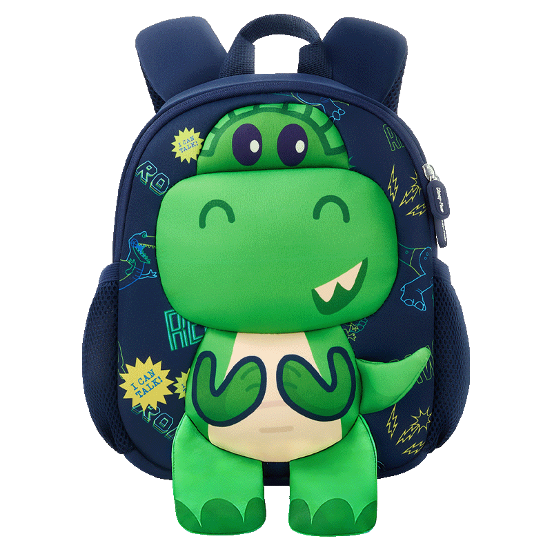Disney Dinosaur Kindergarten Backpack Ultra-Light Breathable Large Capacity Student Boys Waterproof School Bag