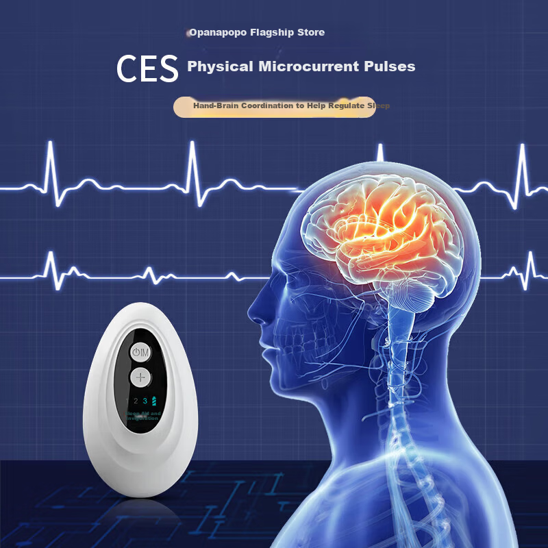 Panapopo Handheld Smart Sleep Device Deep Sleep Aid Massager Relaxation Anxiety Relief Practical Gift for Parents Elders Seniors Birthday Teacher Graduation Present 1