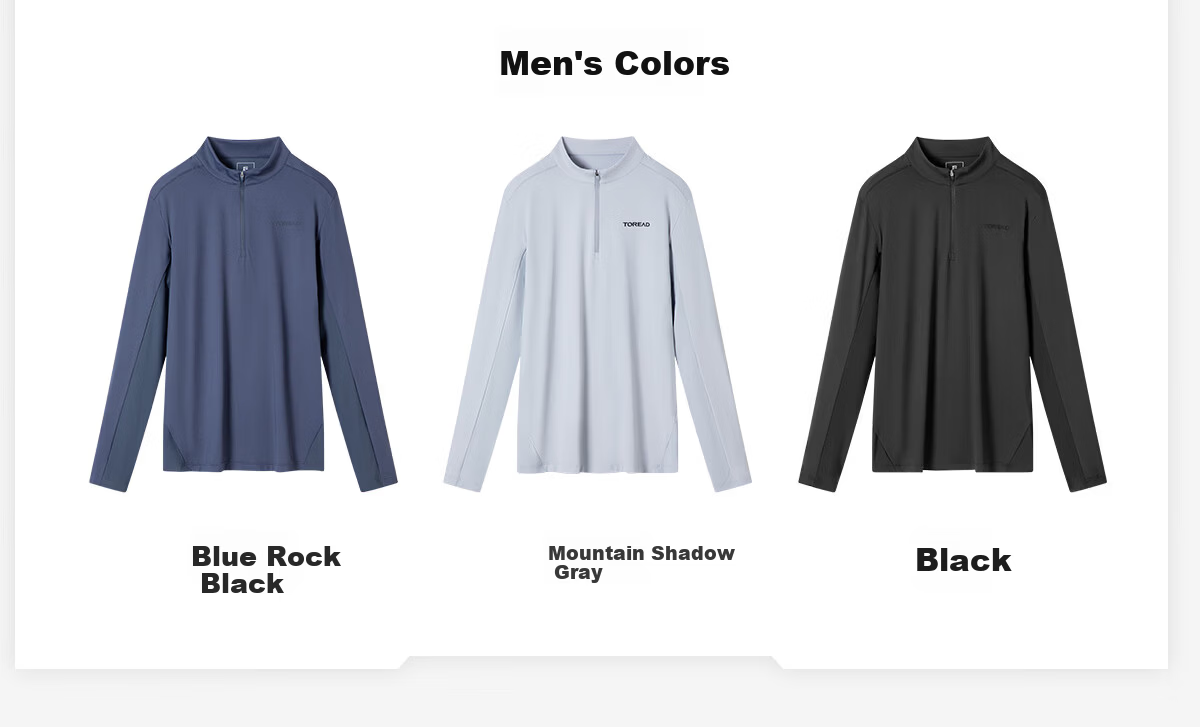 TOREAD Mall-Matching Functional Long-Sleeve T-Shirt for Men, 2026 New Style, Quick-Dry, Elastic, Breathable Sports Top, TAJJAO81033 12