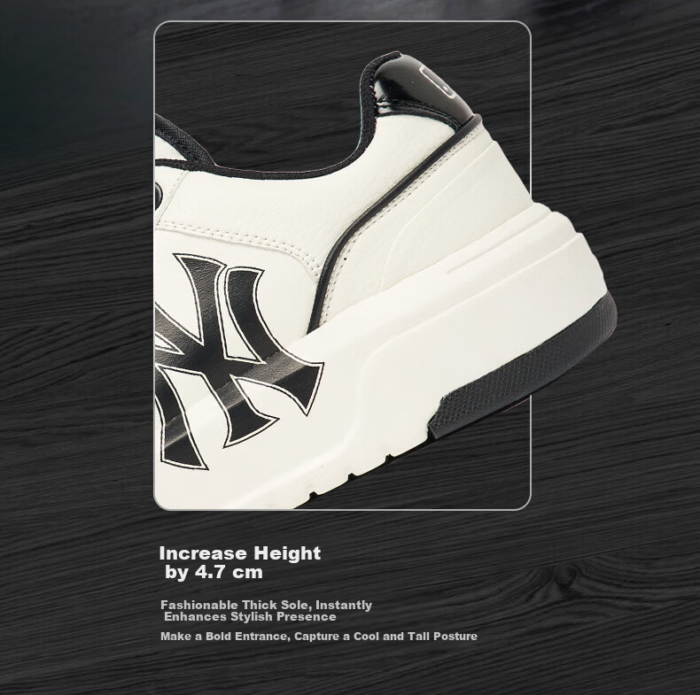 MLB Shoes Unisex Birthday Gift Sneakers Senior Shoes Women's Shoes Sports Shoes 3ASXCA12N-50IVS-240 5