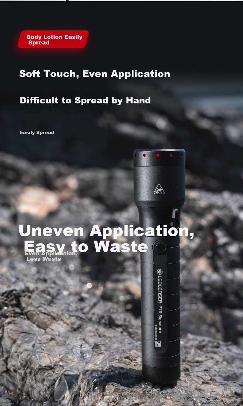 LED LENSER P7R SIG Waterproof Zoomable High Brightness Long Battery Life Outdoor Flashlight with Type-C Charging Port 8