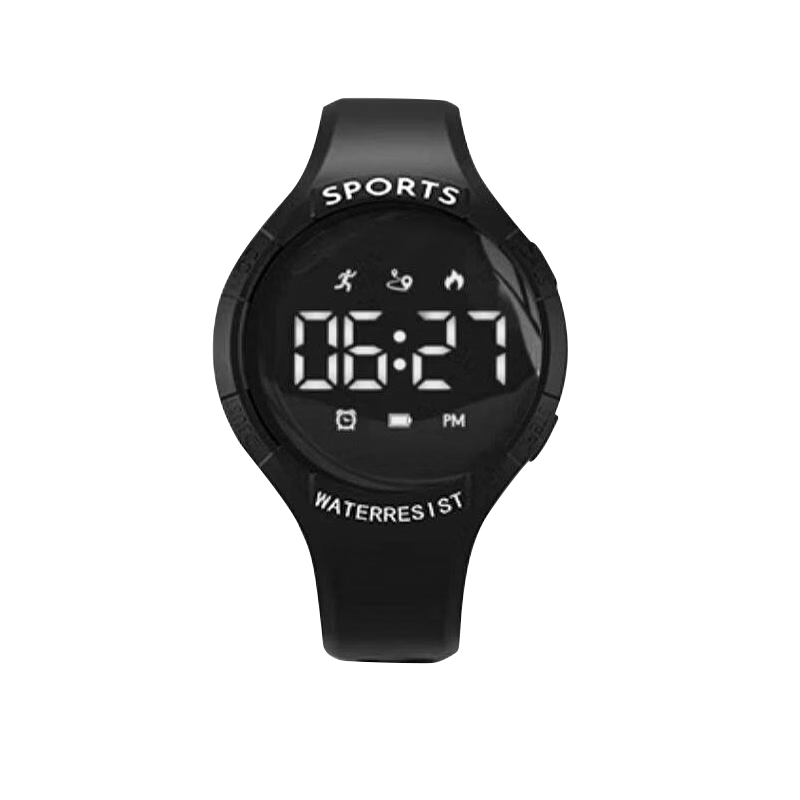 40,000 KM Student Smartwatch Lightweight Pedometer Multifunctional Waterproof Electronic Watch for Teenagers Kids Gift