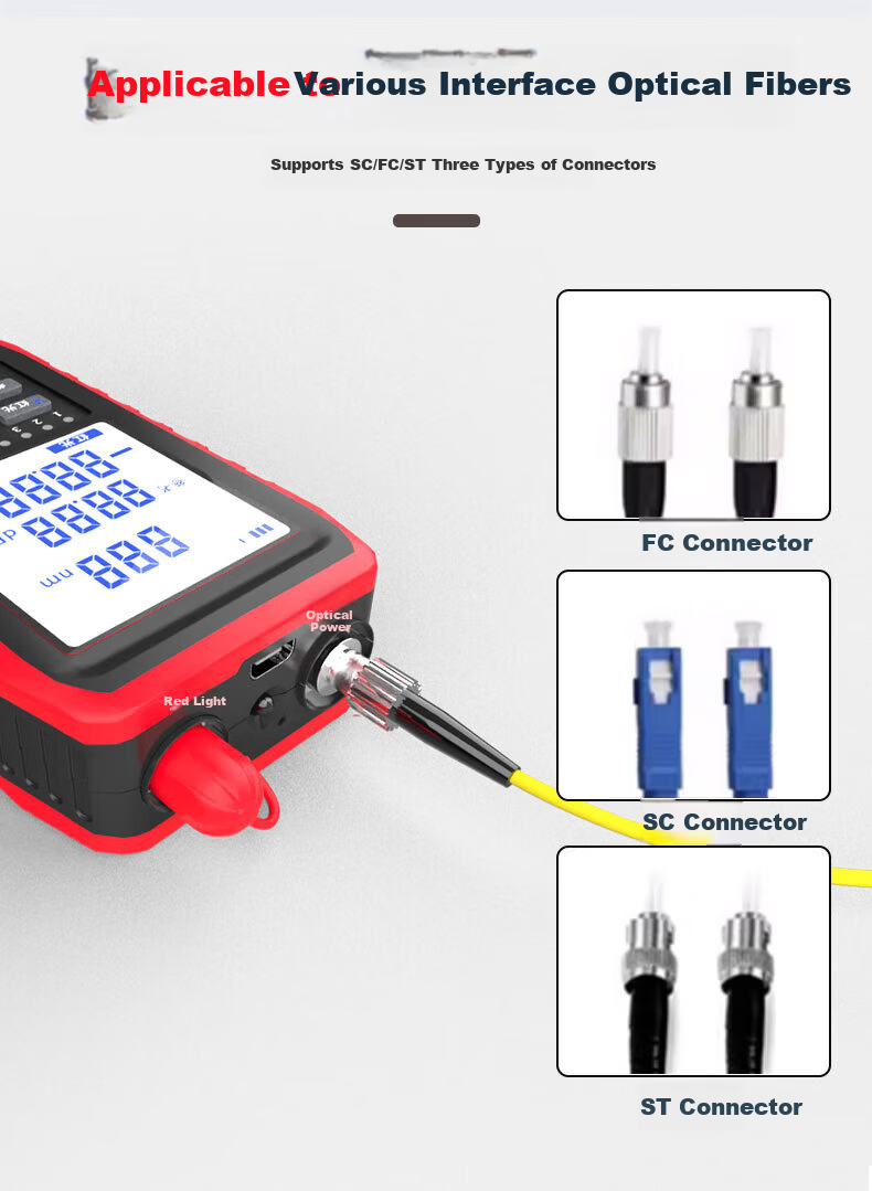 Smart Mouse NF-859GS Anti-Interference Cable Tracer Network Tester Red Light Integrated Live Line Length Tester 5