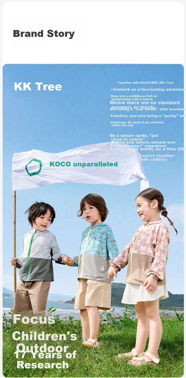Kocotree KK Tree Kids Sun Protection Jacket UV Protection Breathable Lightweight Spring Summer Coat for Toddlers 26