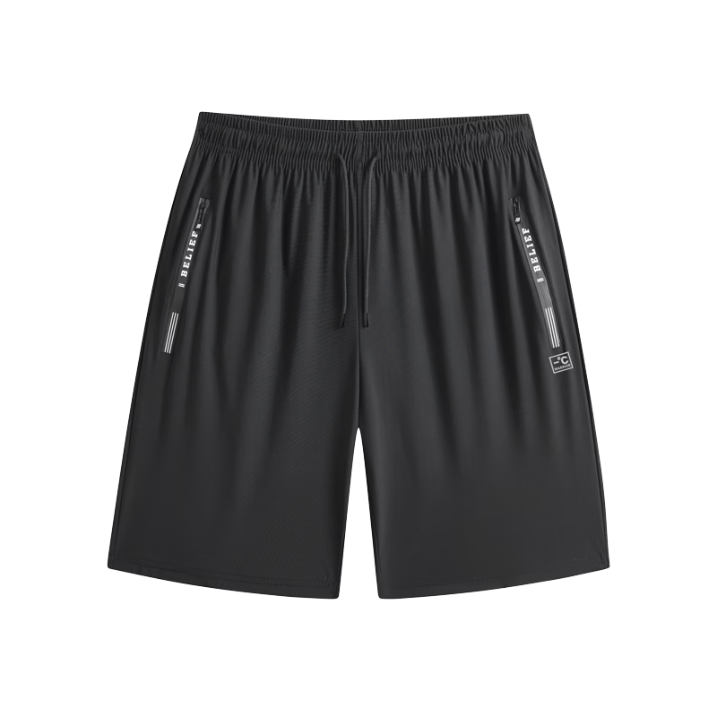Warrior Men's Summer Sports Shorts Ice Silk Quick-Dry Five-Point Outdoor Fitness Training Running Breathable Casual Pants