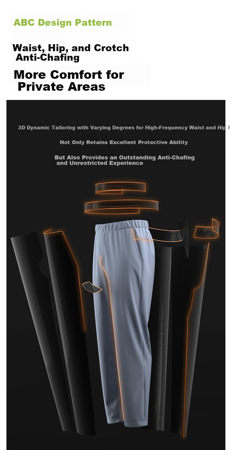 JD Jingzao New Men's Spring Summer Sports Pants Outdoor Durable Tactical Running Fitness Casual Pants Dark Khaki L 9