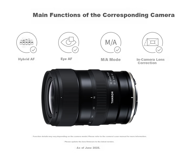 Tamron A064Z 16-30mm F/2.8 Di III VXD G2 Large Aperture Ultra Wide-Angle Zoom Lens for Landscape and Travel Full-Frame Mirrorless Lens (Nikon Z Mount) 15