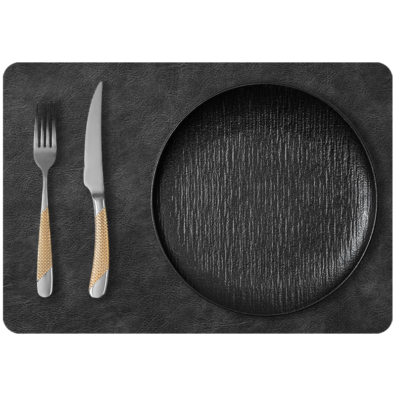 Banwushenghuo Steak Plate, Western Dinner Plate, Steak Knife And Fork Plate, Dish Set, Home Luxury Western Cutlery Set