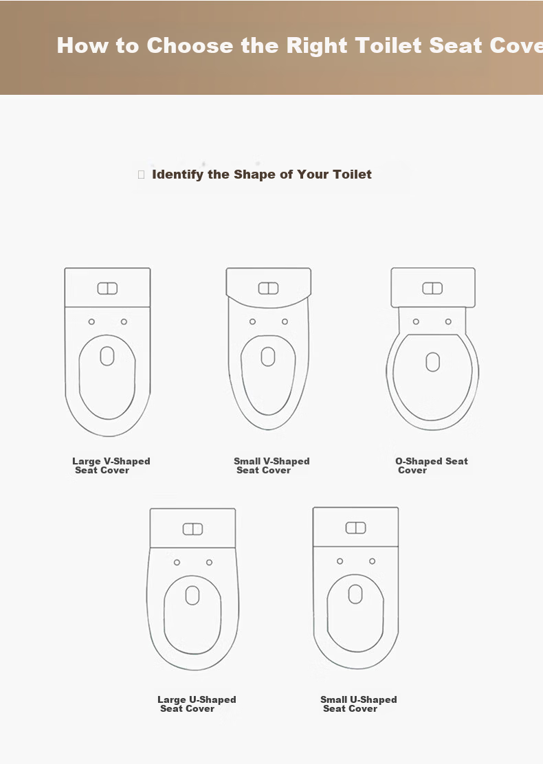 Jingmi Premium Slow-Closing Toilet Seat Universal V-Shaped Thickened Top-Mounted Toilet Lid Cushion 7006 12